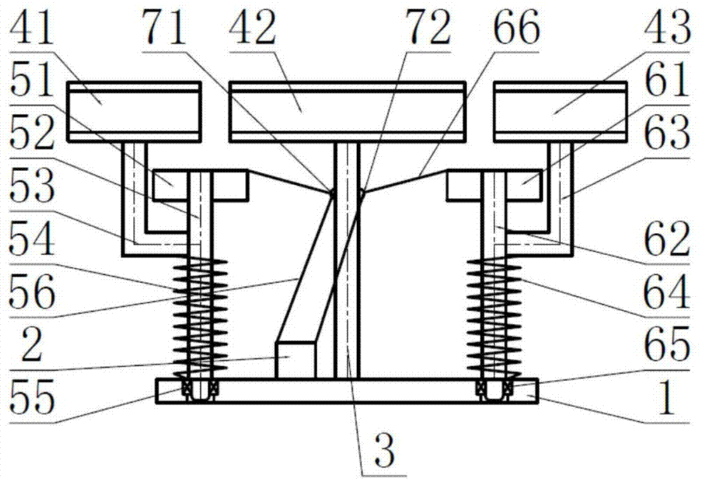 一种准U形变尺寸汇流条通用折弯装置的制作方法