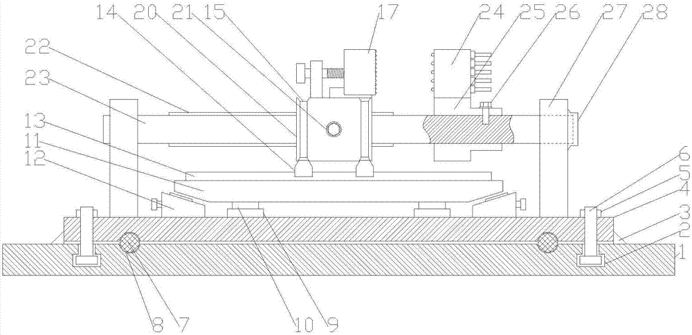 一种数控中心用的万能角夹具的制作方法