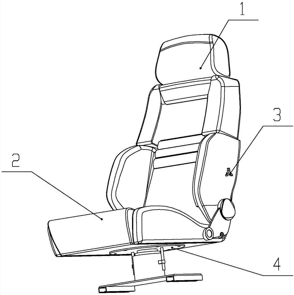 一种汽车逃生座椅装置的制作方法