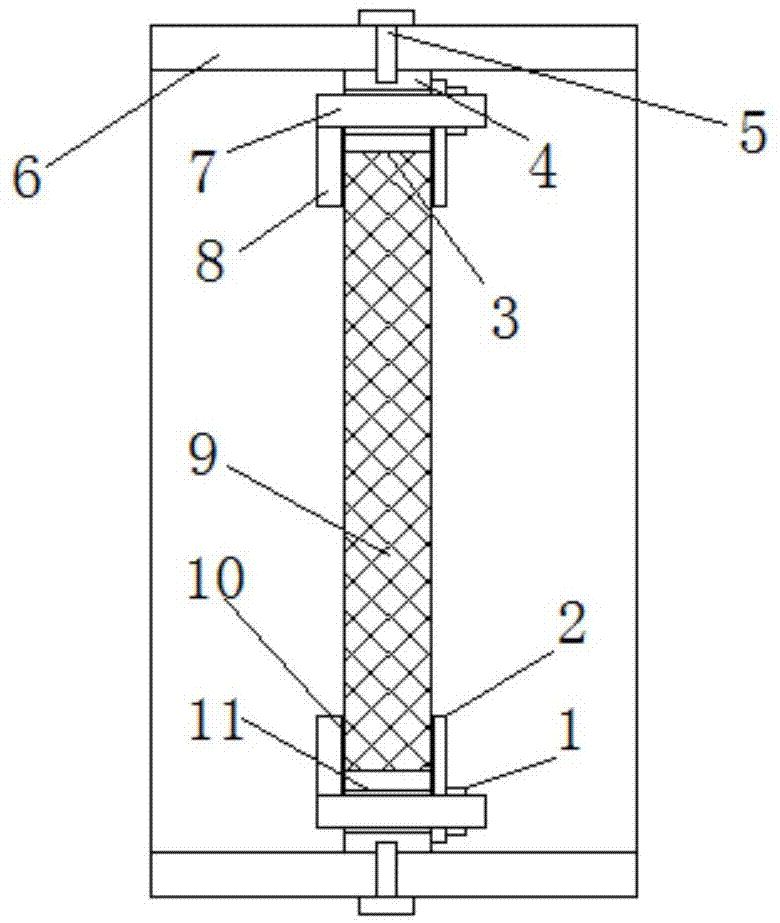 一种冷却塔的防沙装置的制作方法