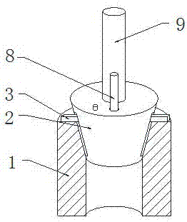 一种挖掘机弯管液压管接头油口快速检具的制作方法