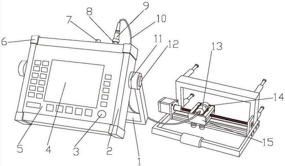 轨道车车体焊缝超声检测装置的制作方法