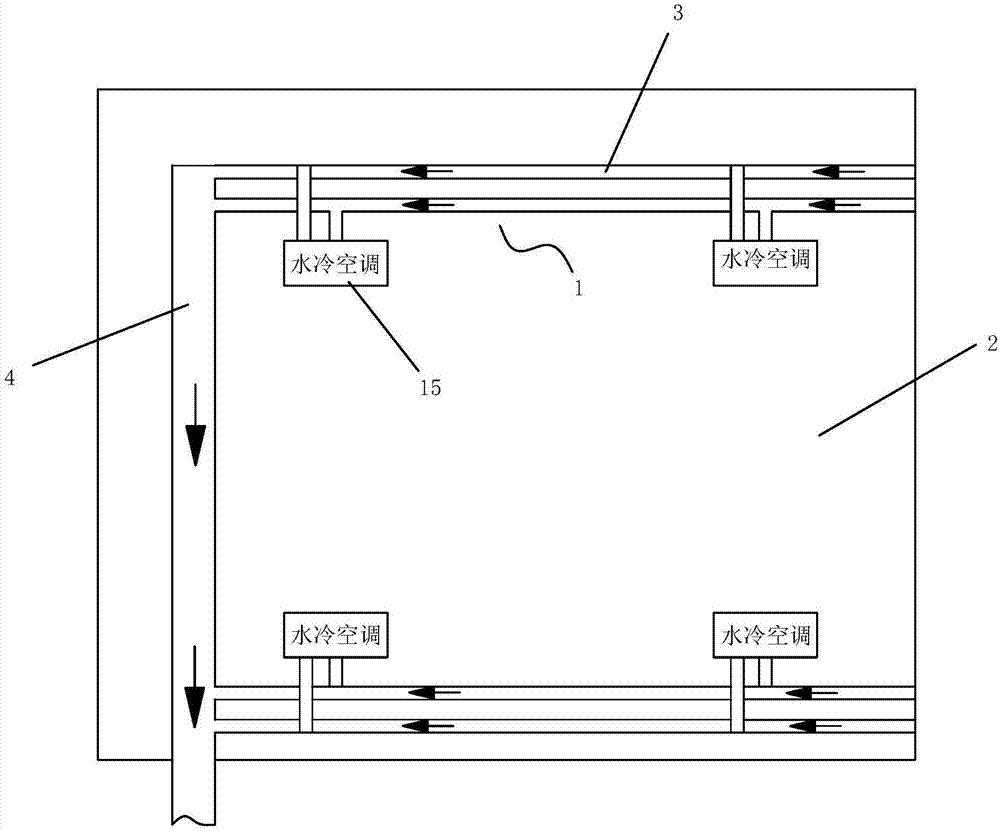 一种机房水冷空调及其防漏水结构的制作方法