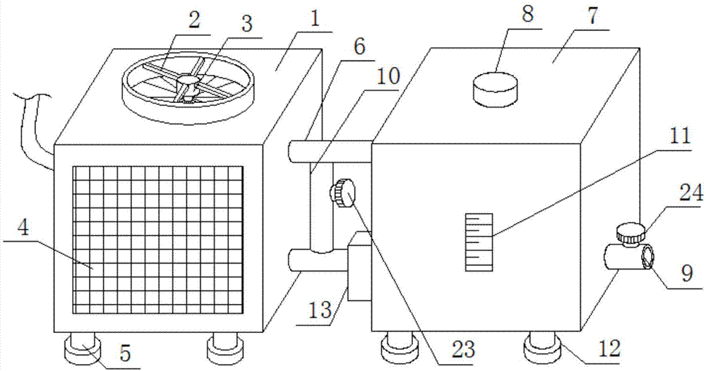 一种热泵热水机组的制作方法