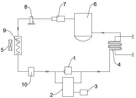 一种超低温空气能热泵自动聚热系统的制作方法
