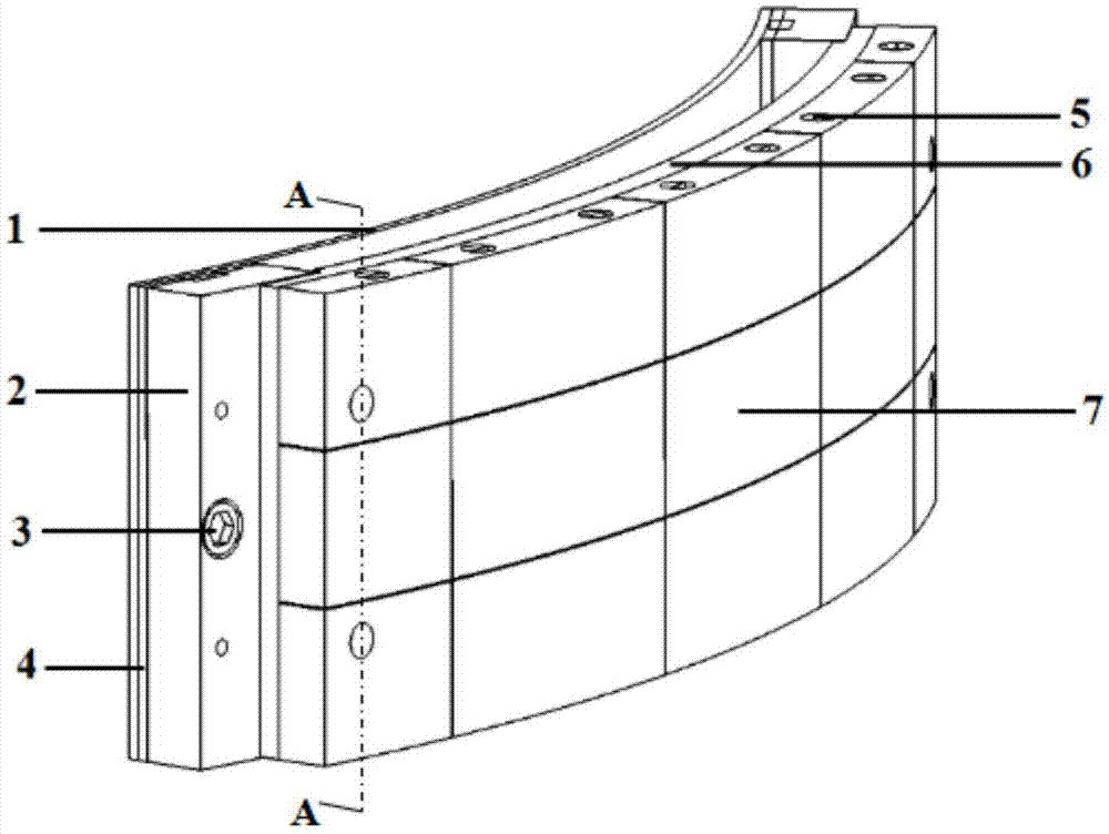 一种用于托卡马克装置强场侧的第一壁结构的制作方法