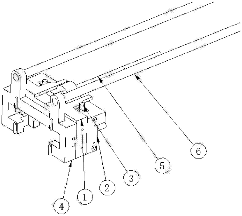 一种斜面导向的连接器拆装夹具的制作方法