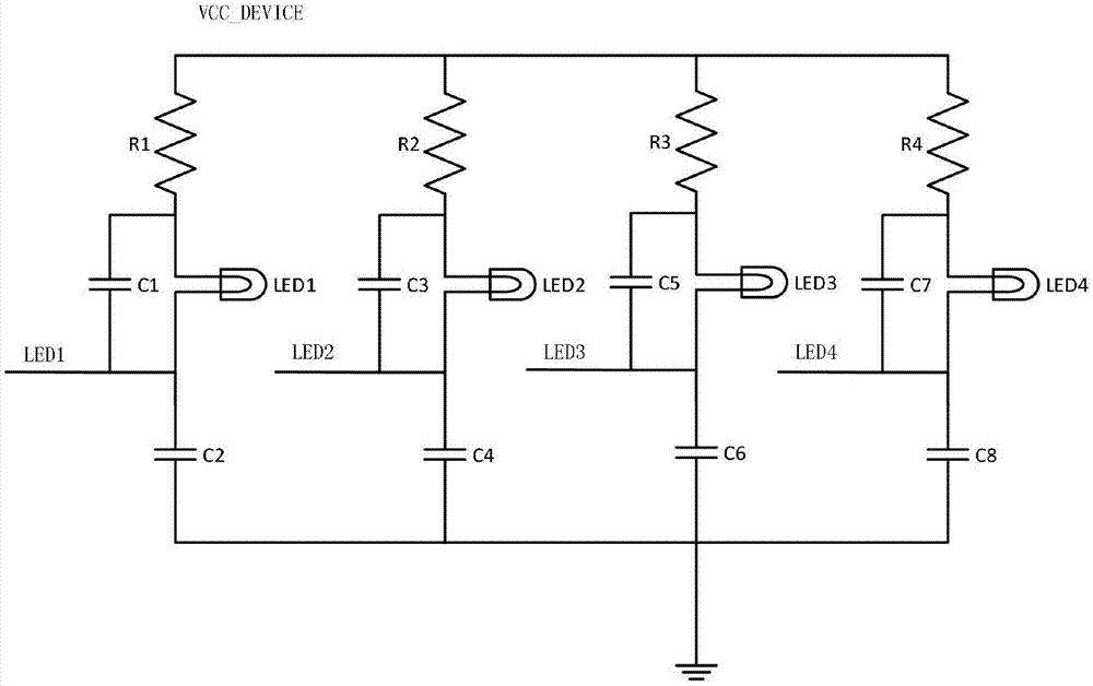电量指示电路的制作方法