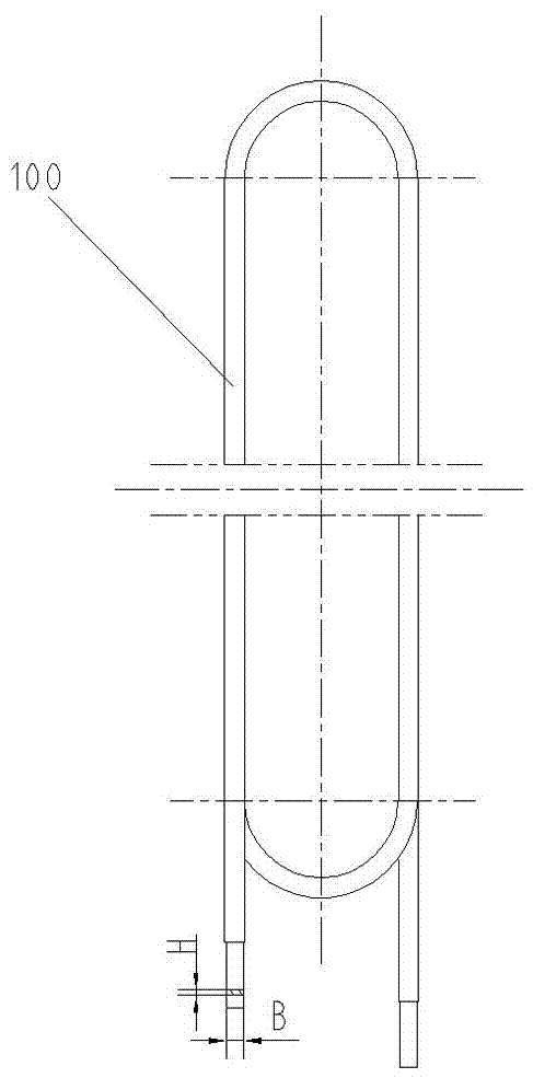 双烧结扁铜线圈绕制的送线装置的制作方法