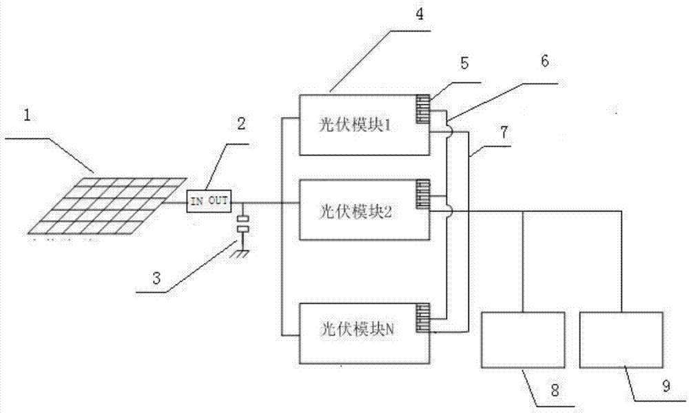 一种并联式光伏MPPT跟踪系统的制作方法