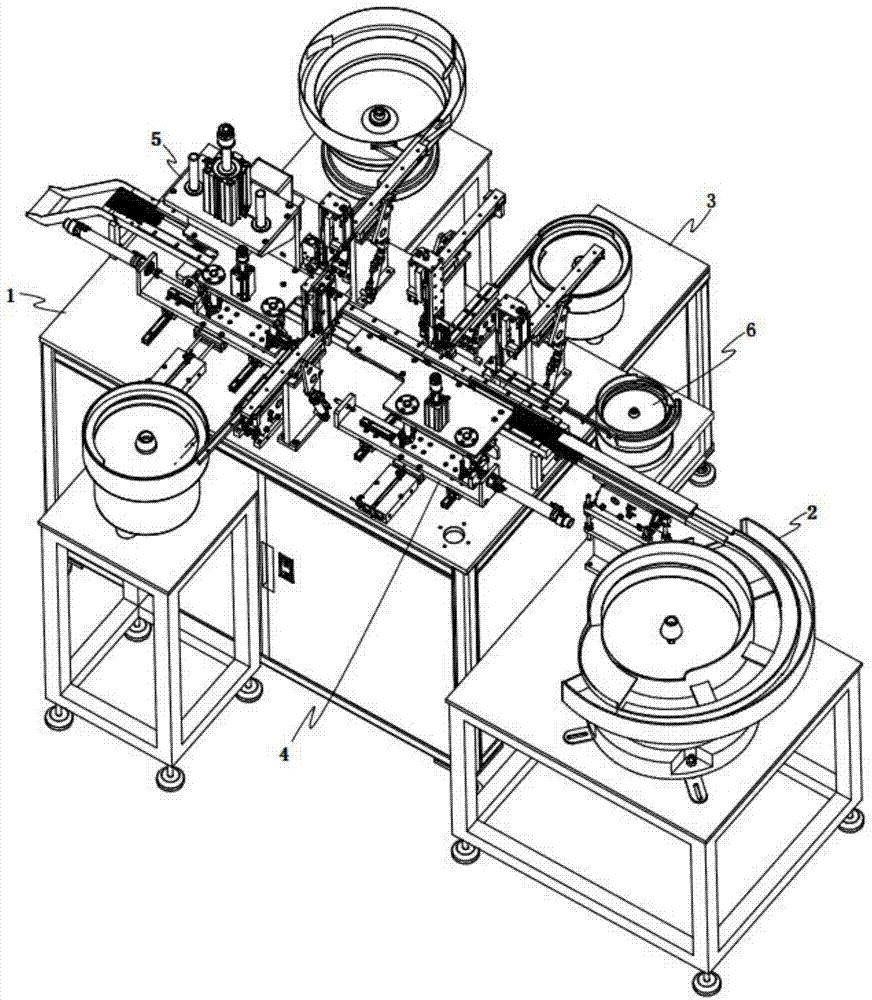 一种烧烤架杆的连接座组装机的制作方法