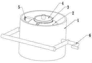 一种柚子皮干干按摩式清洗器的按摩机构的制作方法