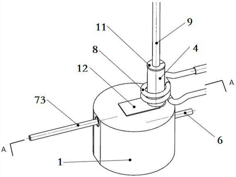 一种针对弯型管接头的感应钎焊装置及其焊接方法与流程
