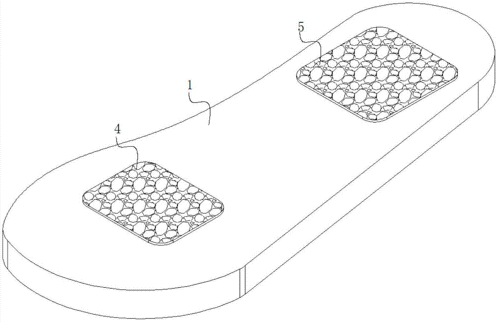 一种挤压式气流作用的按摩鞋垫的制作方法