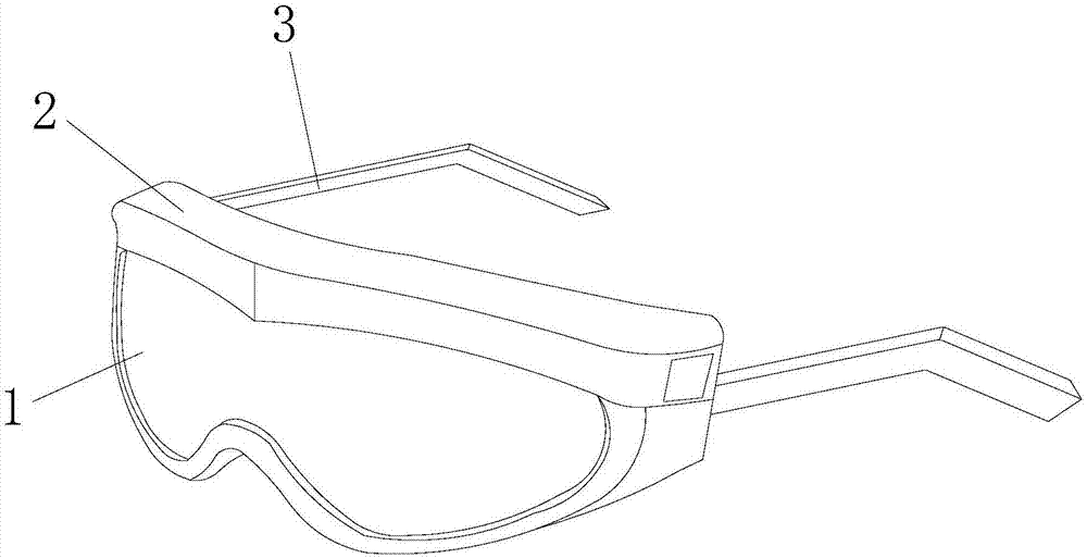 一种电焊护目镜的镜面处理调平装置的制作方法