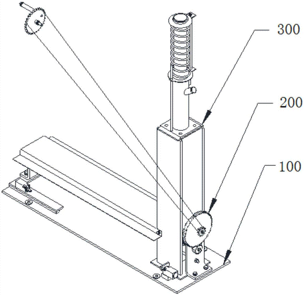一种电梯的螺杆式可移动停止装置的制作方法