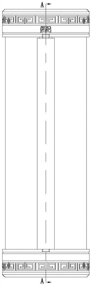 一种可自动回弹展示物的新型包装的制作方法