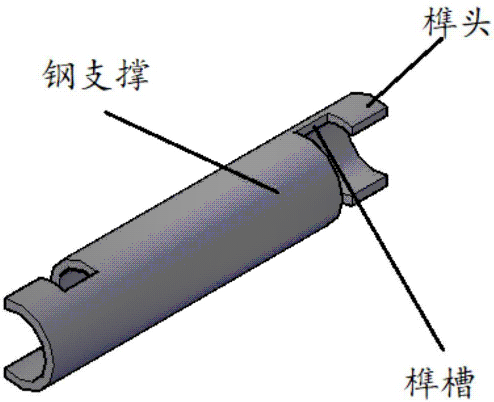 一种用于基坑围护结构的可拼接钢支撑连接件的制作方法