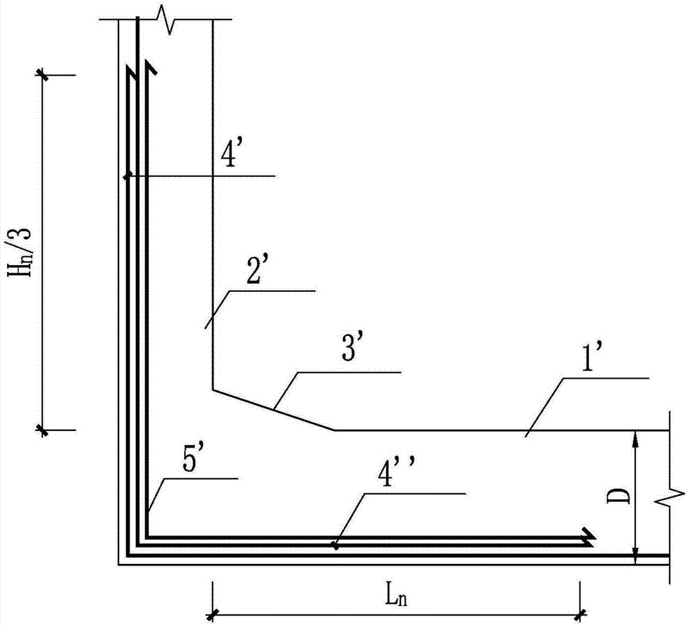 一种地下结构的侧墙与底板端节点钢筋配置方法与流程