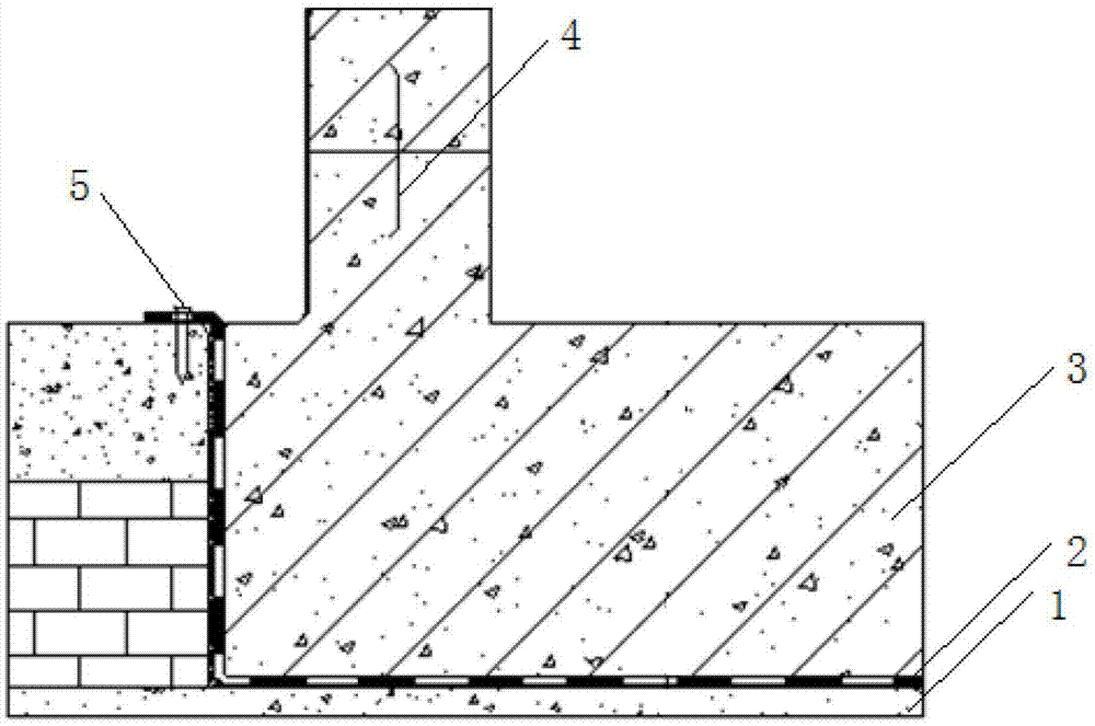 一种地下结构外墙接槎部位防水构造和方法与流程