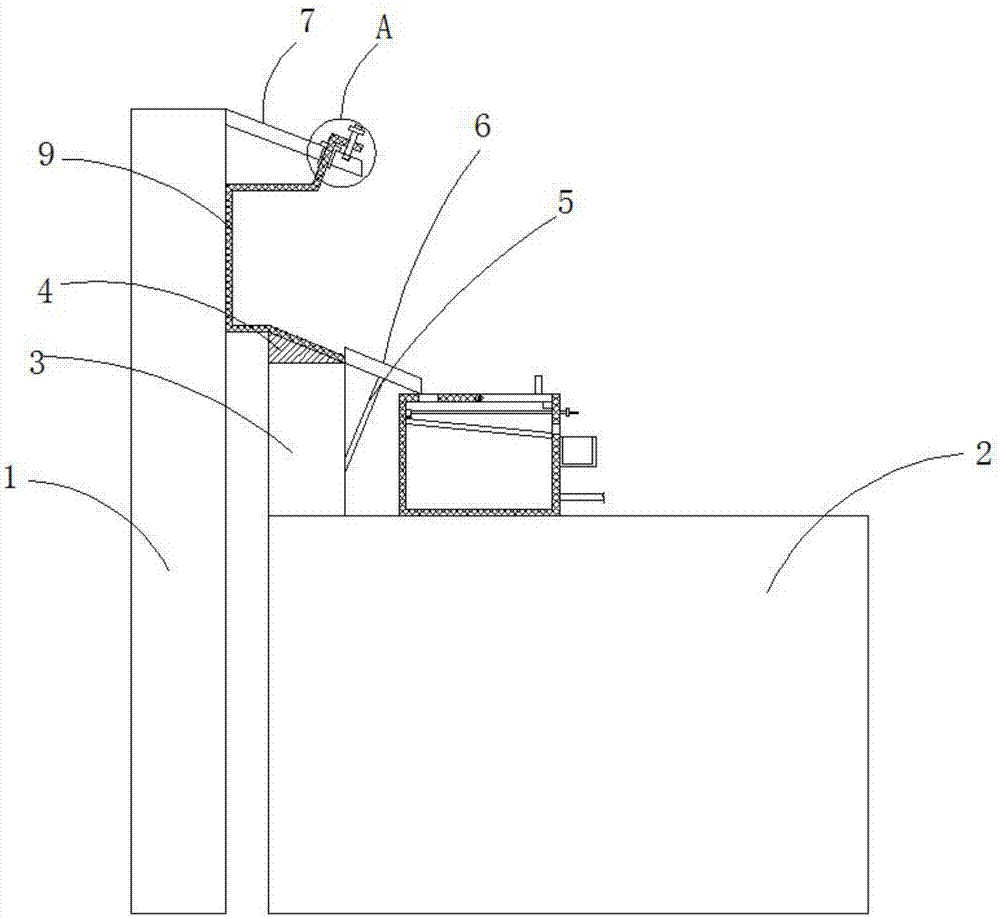 一种建筑侧墙用防水装置的制作方法