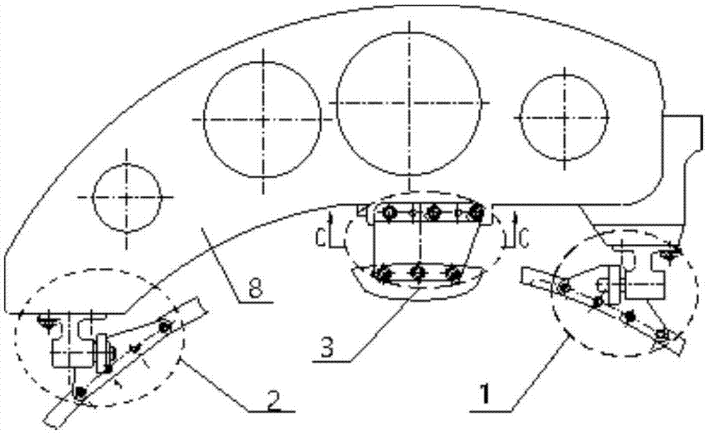 一种航空发动机与附件机匣的连接结构的制作方法