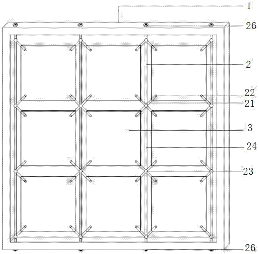 一种亚克力拼图安装结构的制作方法