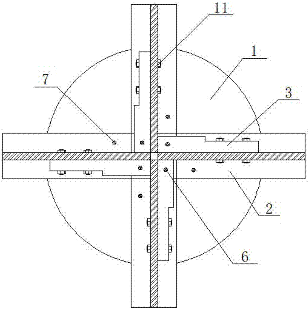 一种装配式钢结构交错桁架节点连接结构及施工方法与流程