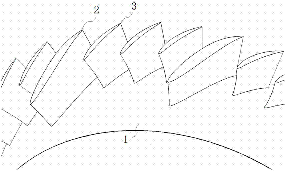 一种轴流式涡轮大小叶片组合叶栅的叶型设计方法与流程