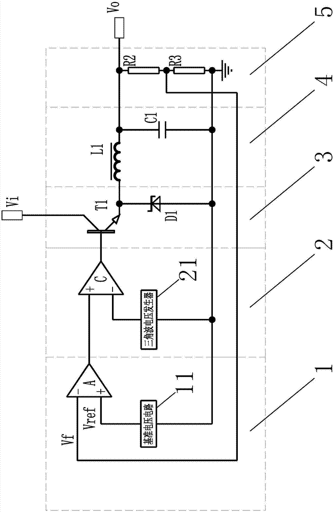 一种串联型开关稳压电路的制作方法