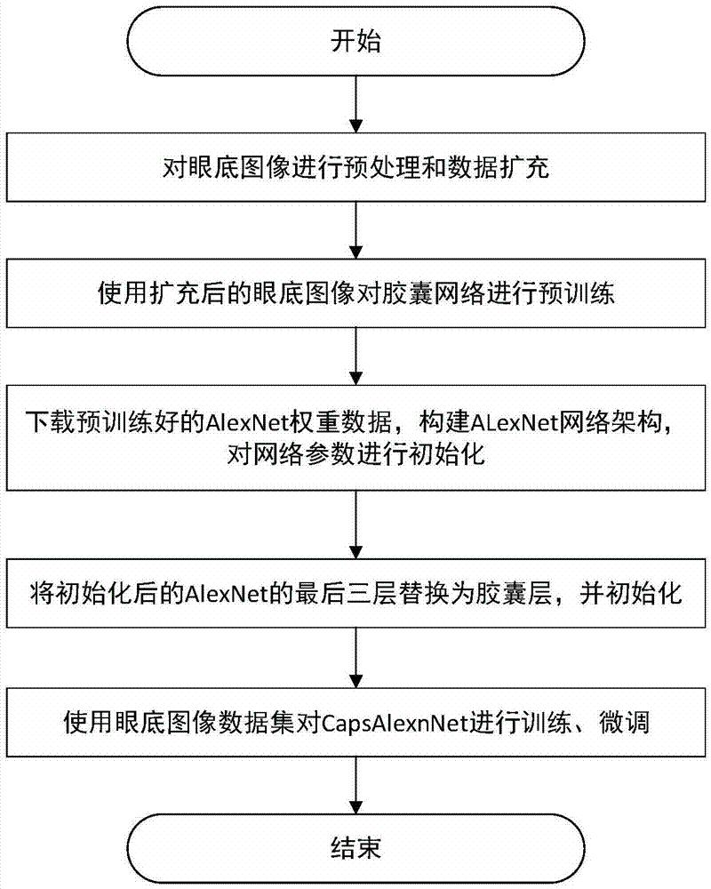 基于胶囊网络的眼底视网膜图像分类方法与流程