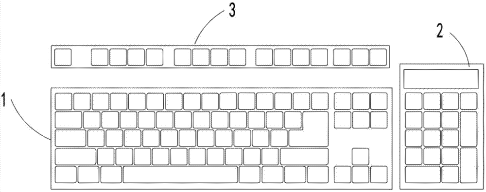 一种可拓展的计算机键盘的制作方法