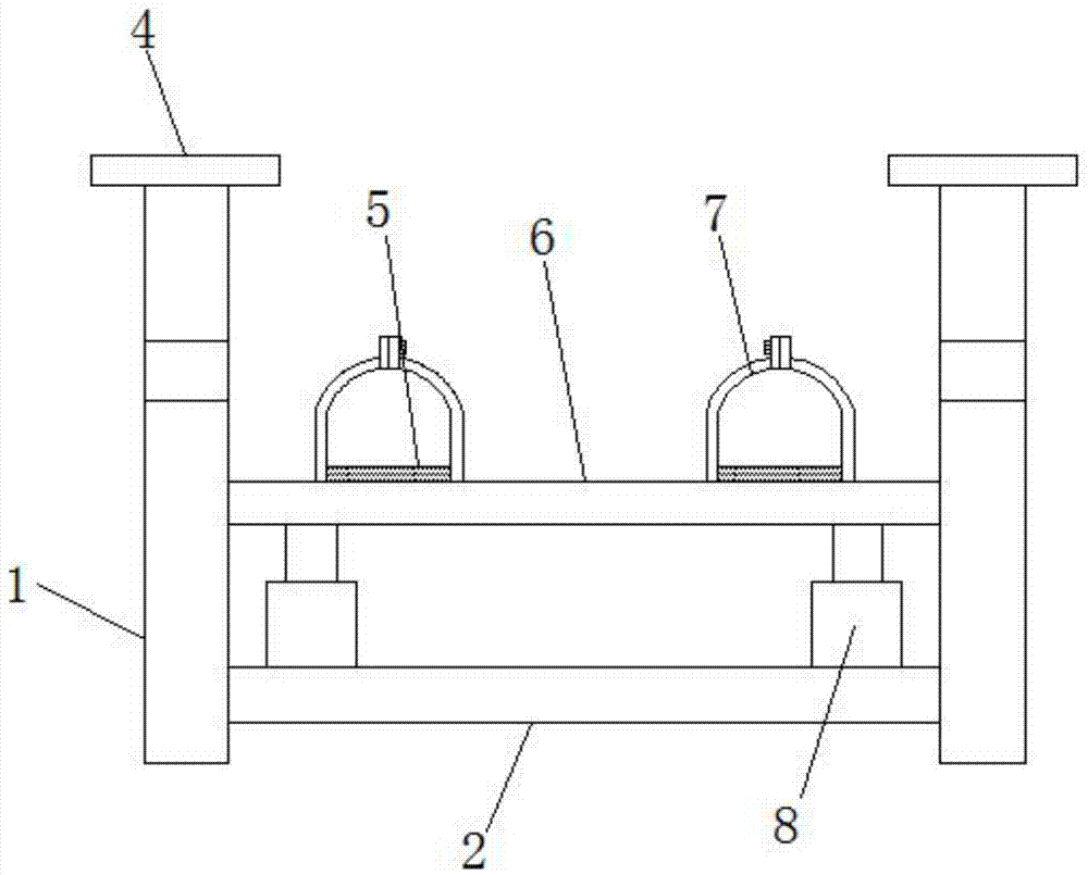 一种组合式抗震支架的制作方法