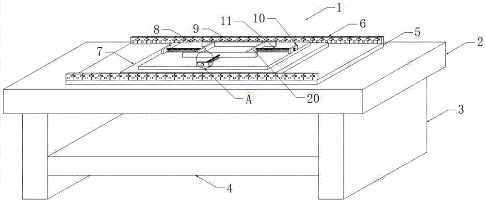 一种板材加工用模具的制作方法