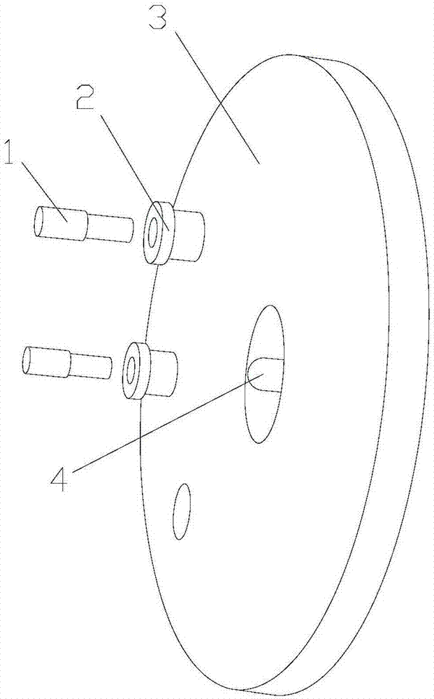 水轮机导叶外环镗孔装置的制作方法
