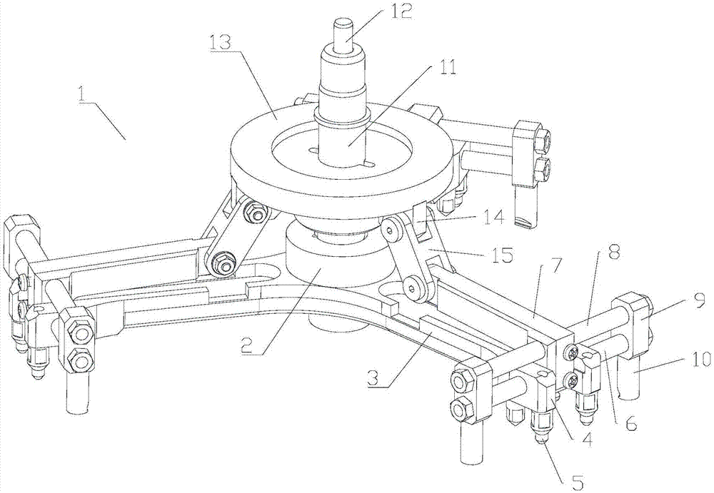 吹塑产品切口机旋切轴平衡矫正器的制作方法
