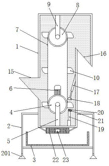 一种新型高效斗提机的制作方法