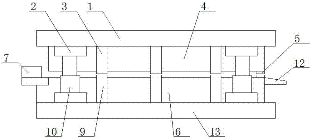 一种汽车零件制造用冲压模具的制作方法