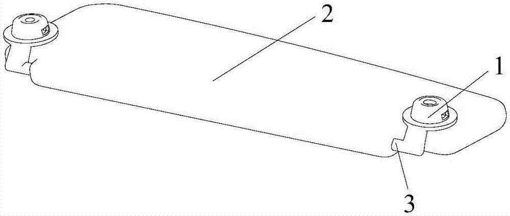 具备镜盖行程终点缓冲功能的汽车遮阳板的制作方法