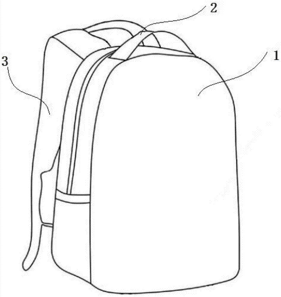 一种智能防水型户外背包的制作方法