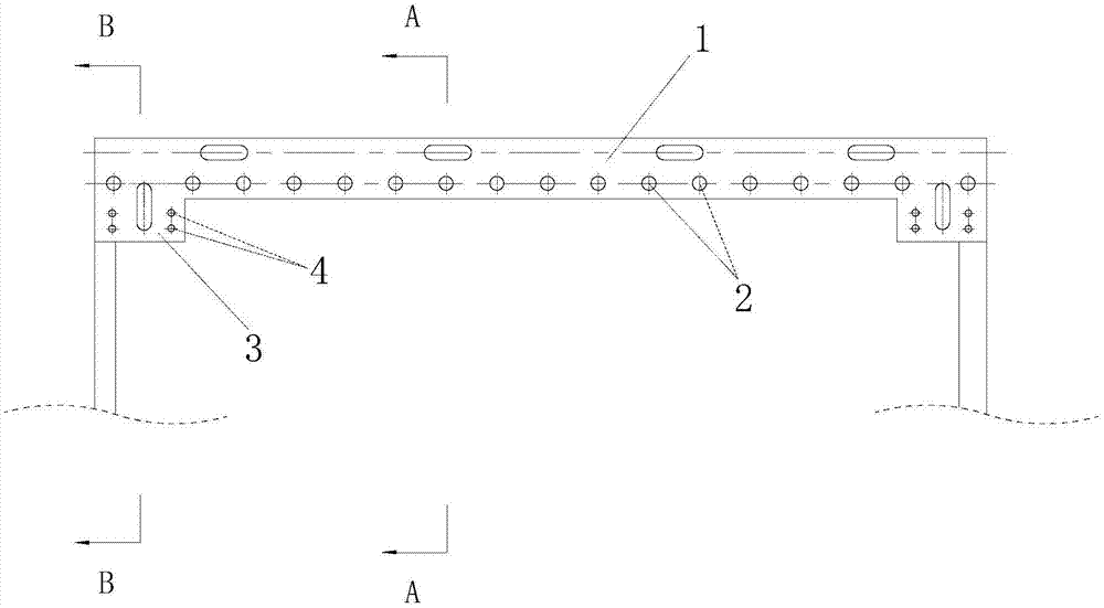 定子机座的合缝面连接结构的制作方法