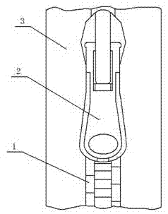 一种抗菌性高效持久的拉链的制作方法