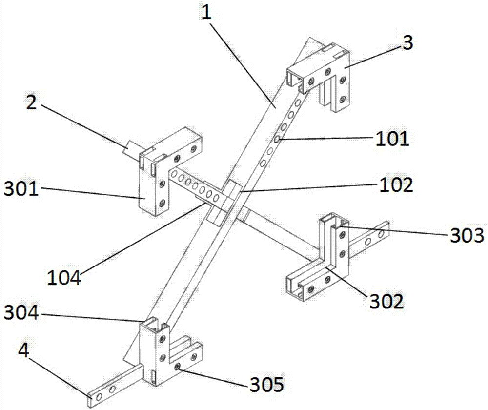 一种用于保护太阳能电池板的边框固定结构的制作方法