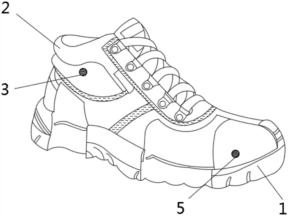 一种安全防护鞋的制作方法