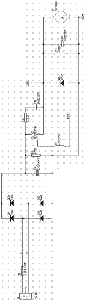 跑步机的恒压驱动电路的制作方法