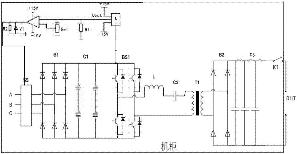 一种带有可调过流检测的高电压大电流脉冲电源的制作方法