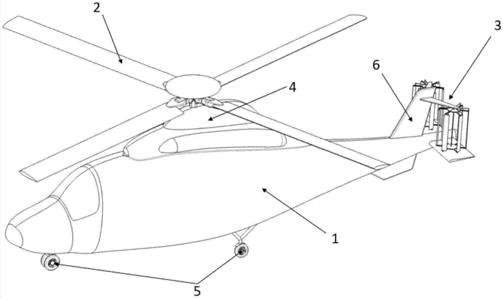 一种摆线桨平衡反扭矩直升机及其工作方法与流程