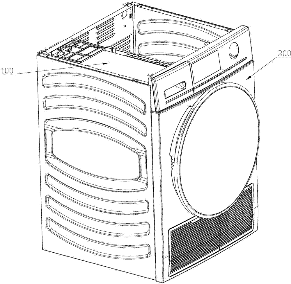 一种干衣机推弹水盒用推弹组件及干衣机推弹水盒的制作方法