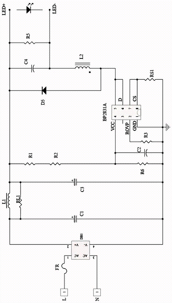 led灯驱动电路的制作方法