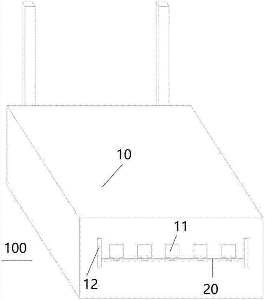 一种防止网线脱落的路由器外壳和具有其的路由器的制作方法